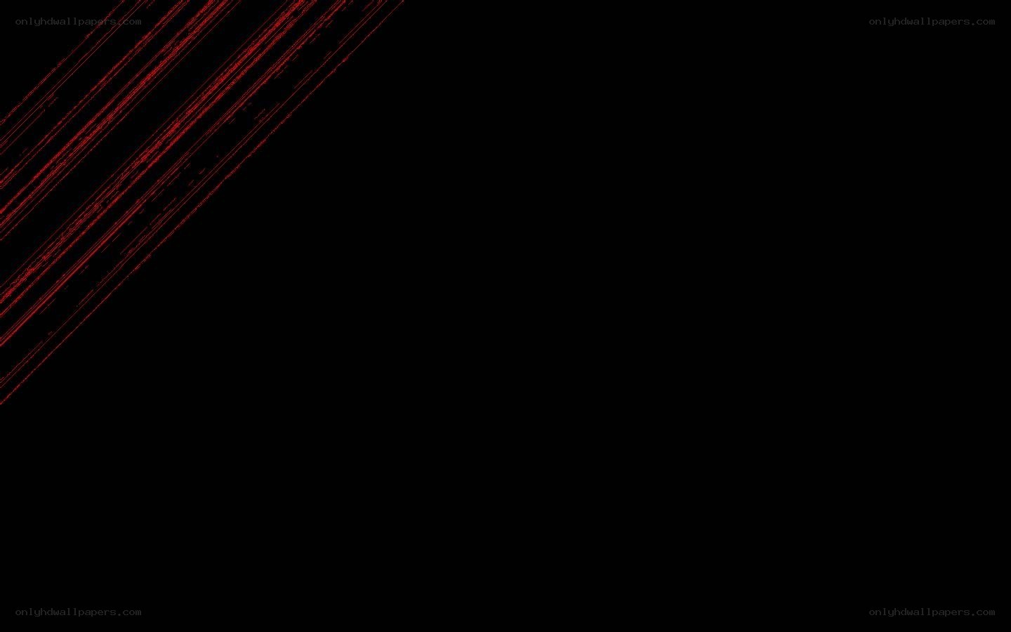 red lines on black background