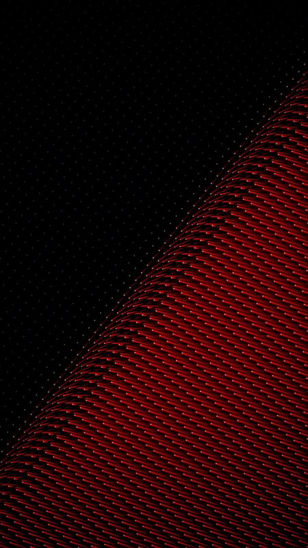 Red Lines on Black Background — Minimalist