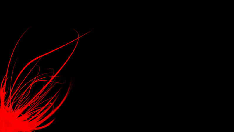 red lines on black background
