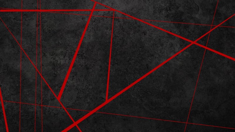Red Lines on Dark Surface
