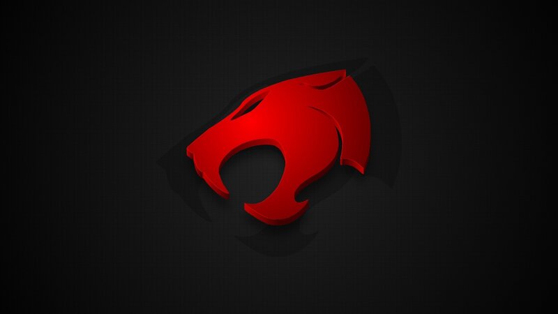 Red Lion Head Logo — Dark