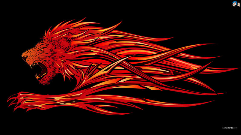 Red Lion in Motion