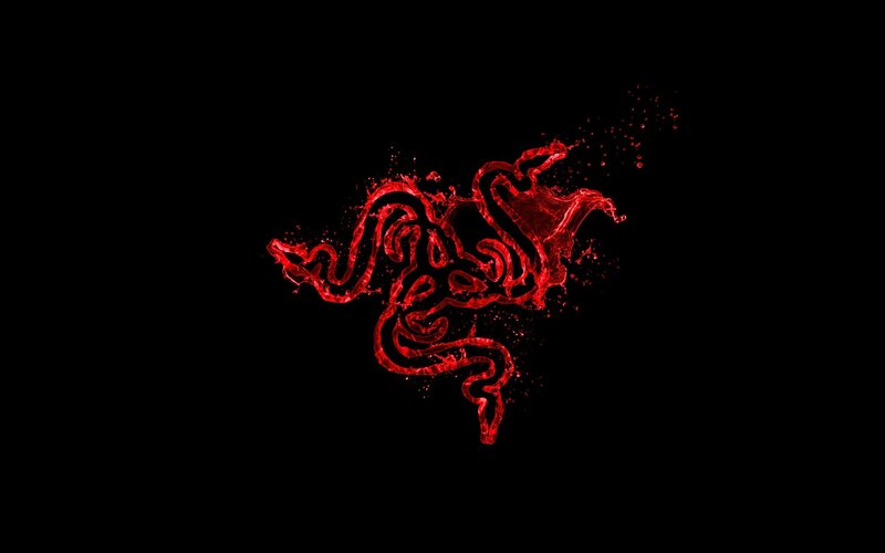 Red Liquid Razer Logo