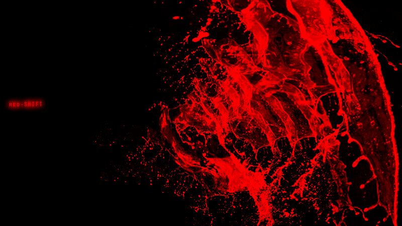 red liquid splash abstract