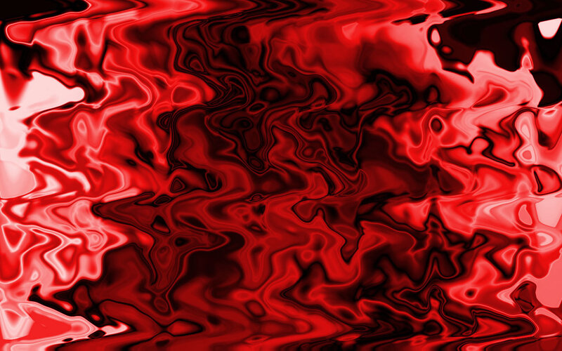 Red Liquid Swirls — Intense