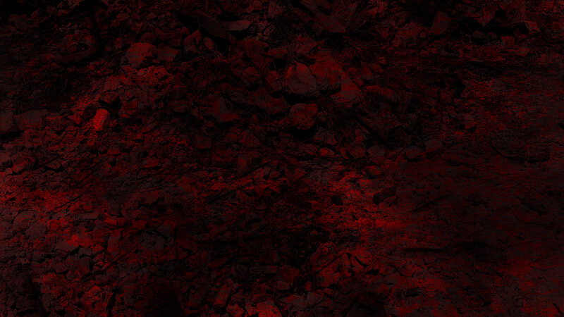 Red-lit Rocky Debris