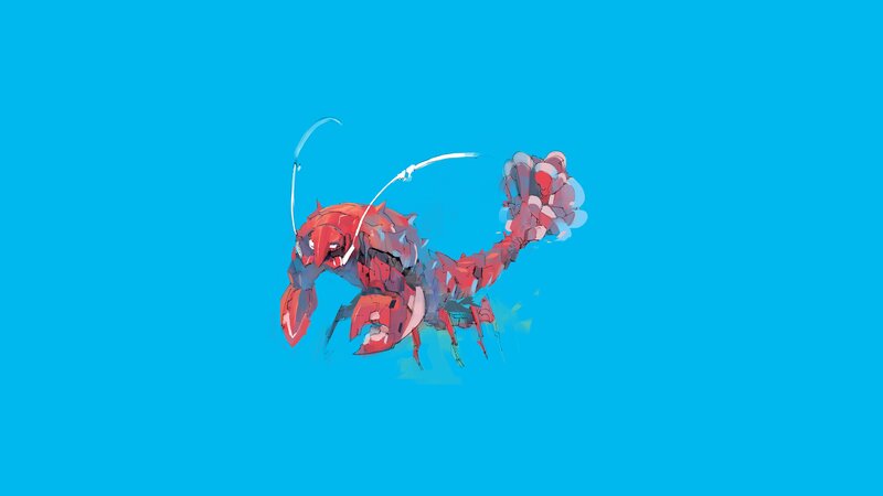 Red Lobster Creature