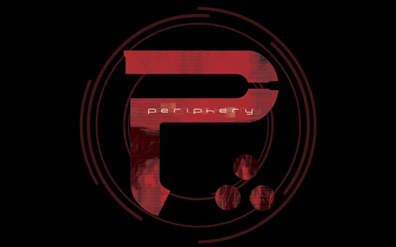 Red Logo on Black Background — Dark, Digital Art