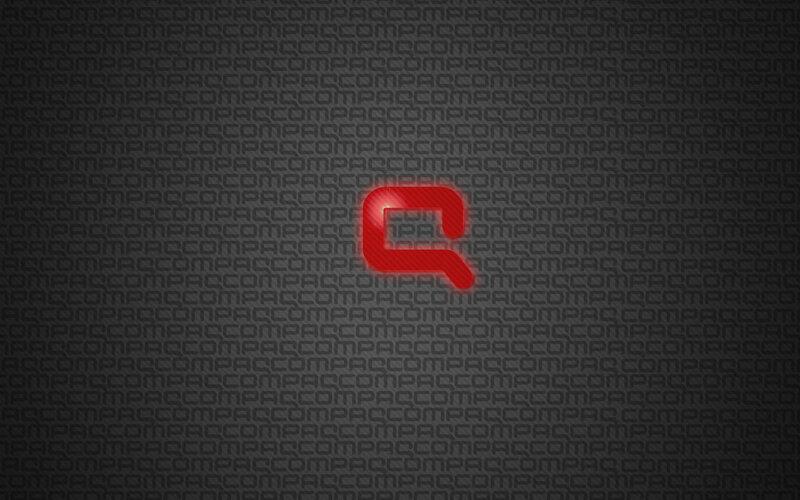 Red Logo on Dark Background — Black, Minimalist