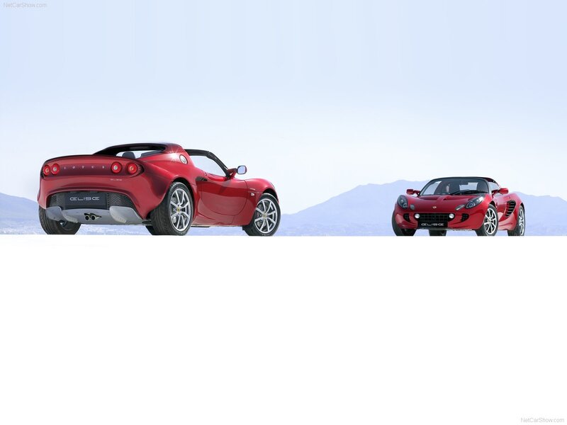 Red Lotus Elise sports cars