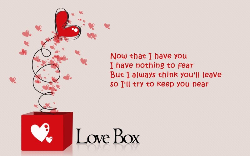 Red Love Box