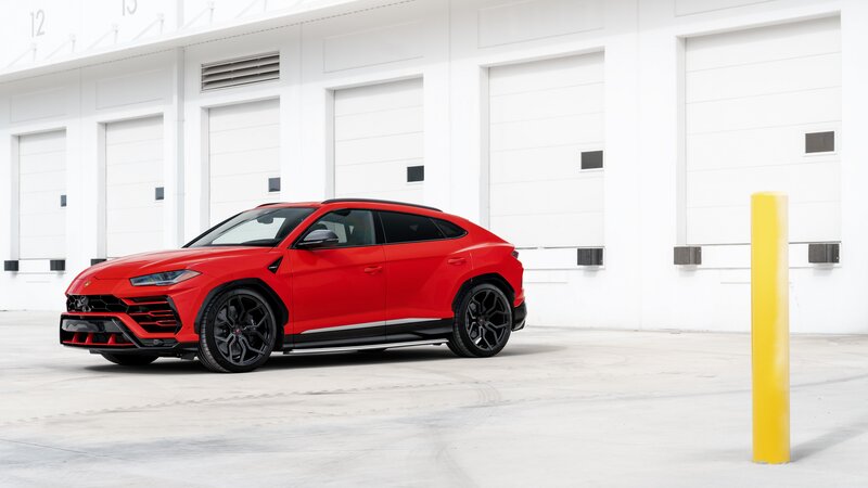 Red Luxury Suv