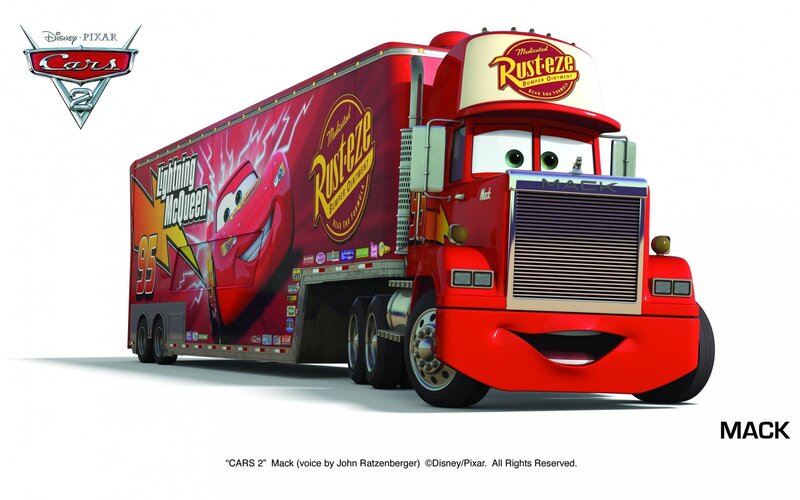 Red Mack Truck — Playful