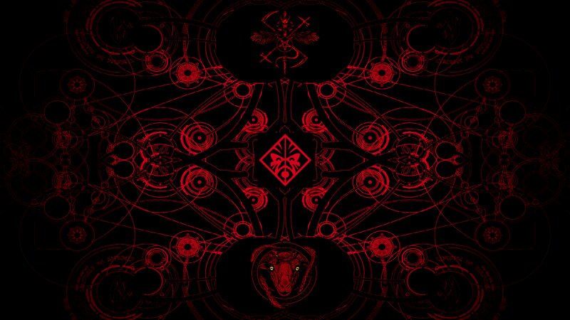 Red Magical Sigils