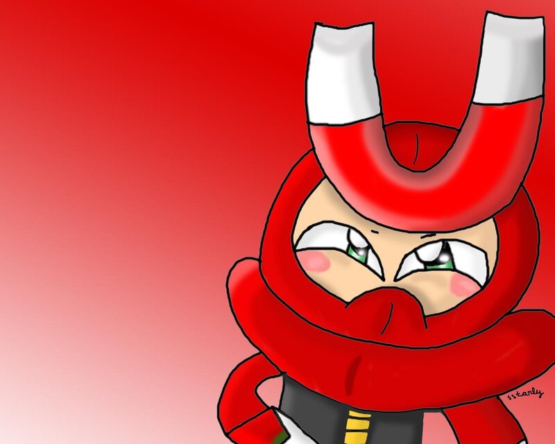 Red Magnet Character