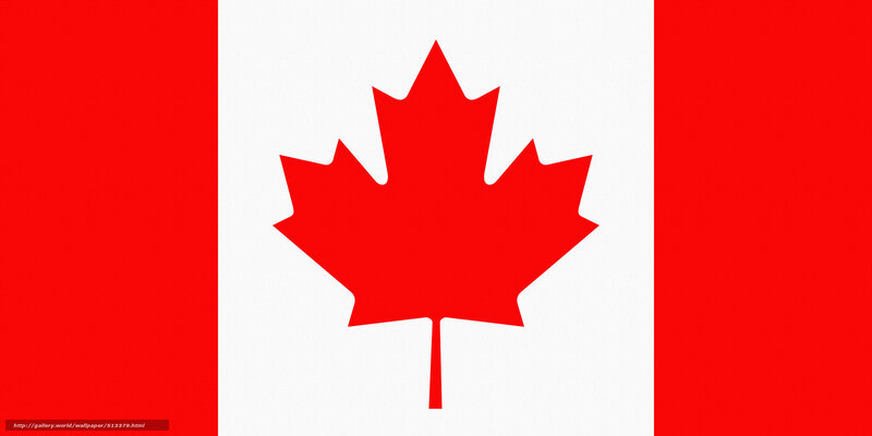 Red Maple Leaf — Neutral, Vector Art, Flag