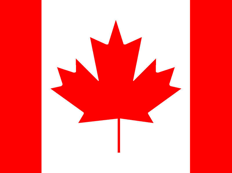 Red Maple Leaf — Neutral, Vector Art, Flag, White
