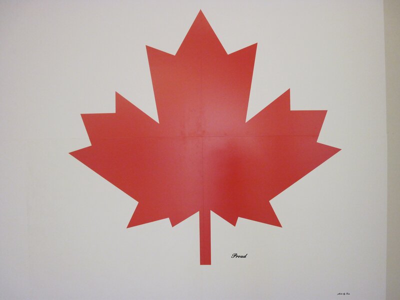 Red Maple Leaf — Proud