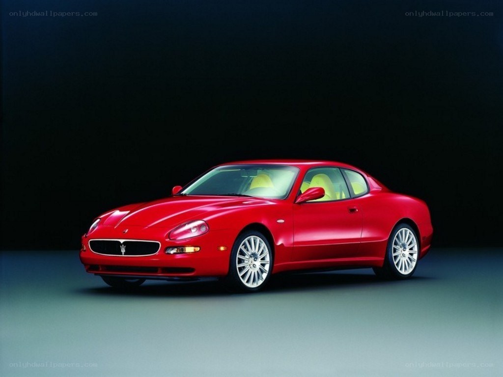 Red Maserati coupe