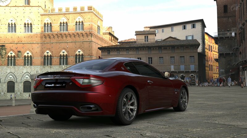Red Maserati GranTurismo — Calm, Afternoon, 3d Render
