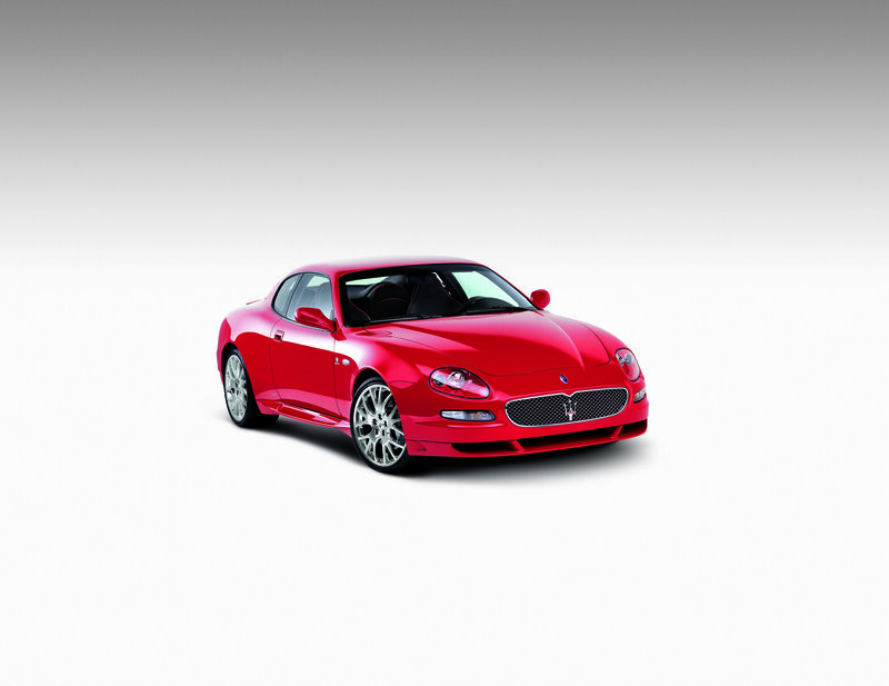Red Maserati sports car