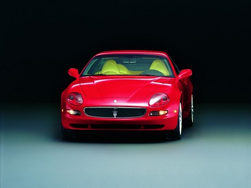Red Maserati sports car