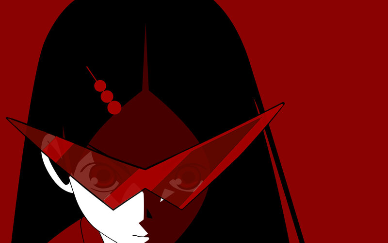 red masked character portrait