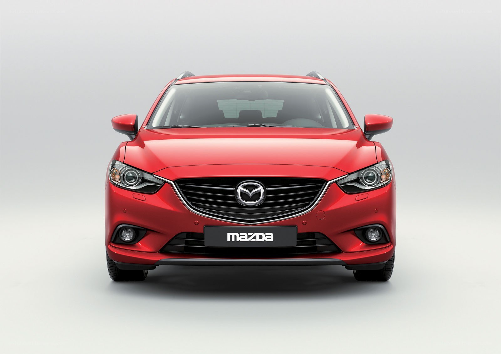 Red Mazda 6 Wagon