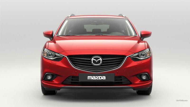 Red Mazda Car — Neutral