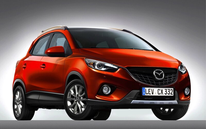 Red Mazda Cx-3 Suv — Orange