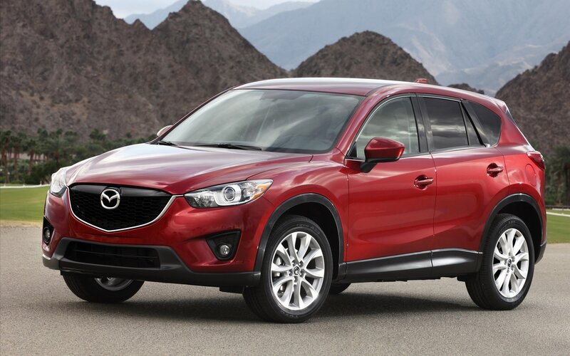 Red Mazda CX-5 SUV