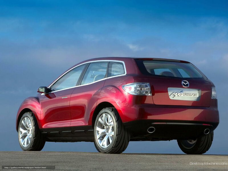 Red Mazda CX-7 Concept