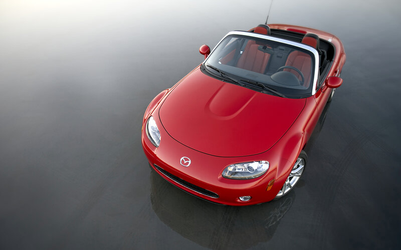 Red Mazda Miata Convertible — Serene