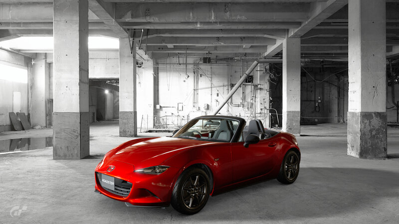 Red Mazda Miata Roadster