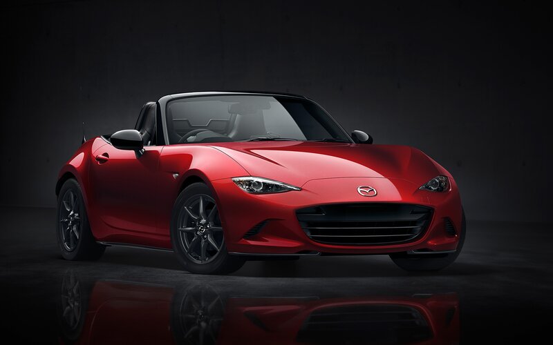 Red Mazda Miata