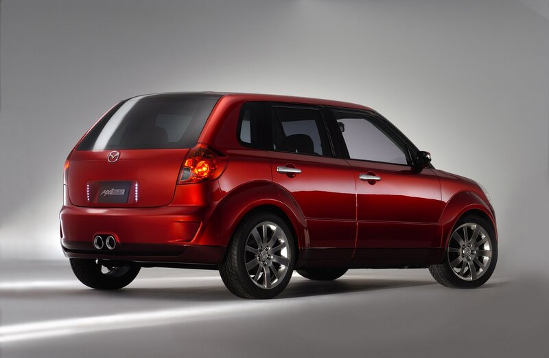 Red Mazda Micro Sport concept