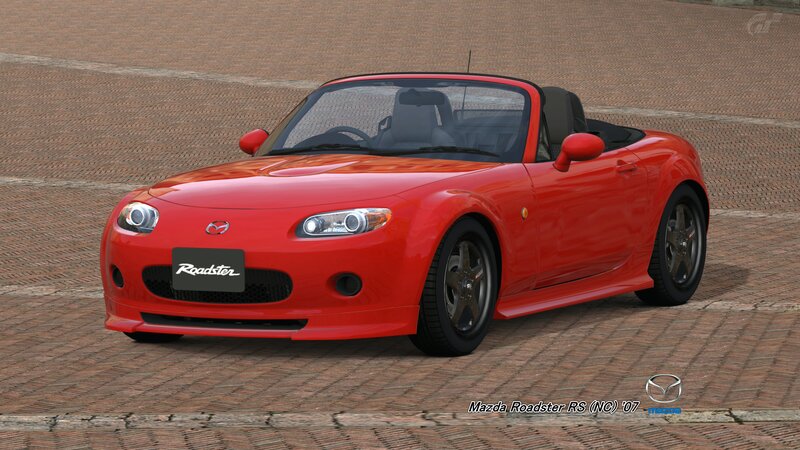 Red Mazda Roadster Car