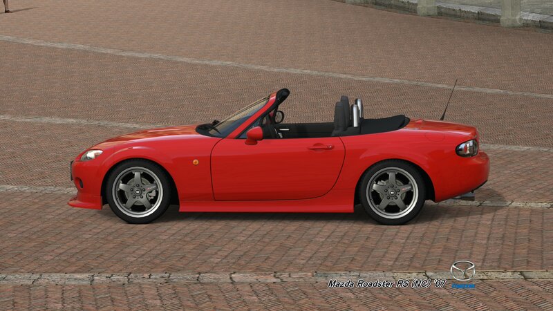 Red Mazda Roadster