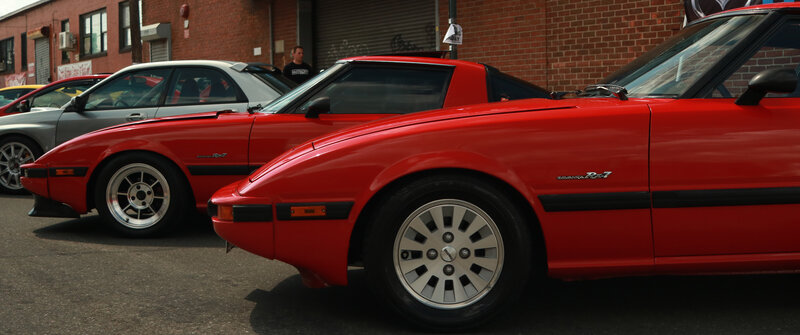 Red Mazda Rx-7 Cars
