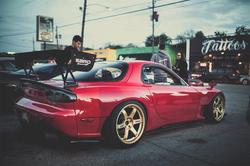 Red Mazda Rx-7