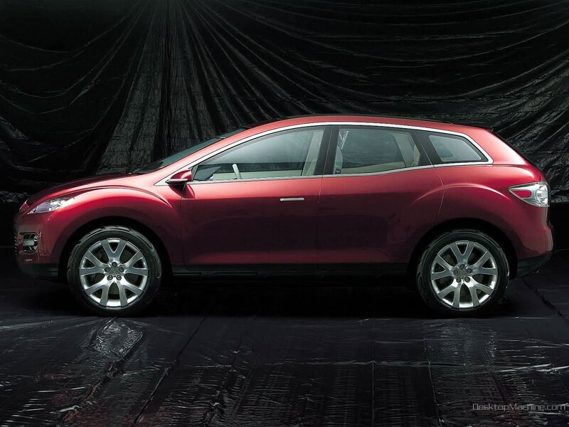 red mazda suv concept