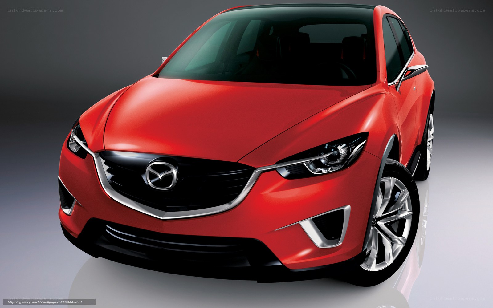 Red Mazda SUV Concept