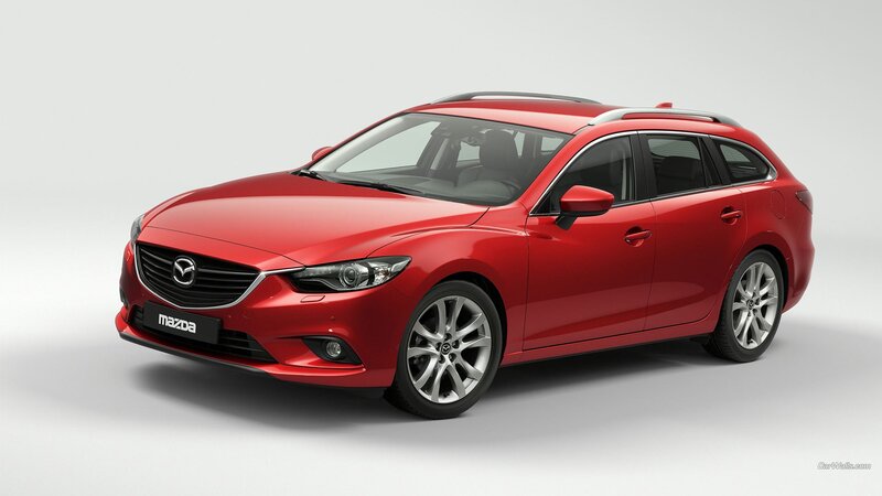 Red Mazda6 Station Wagon — Neutral