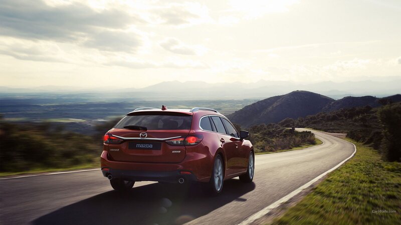 Red Mazda6 Wagon — Serene