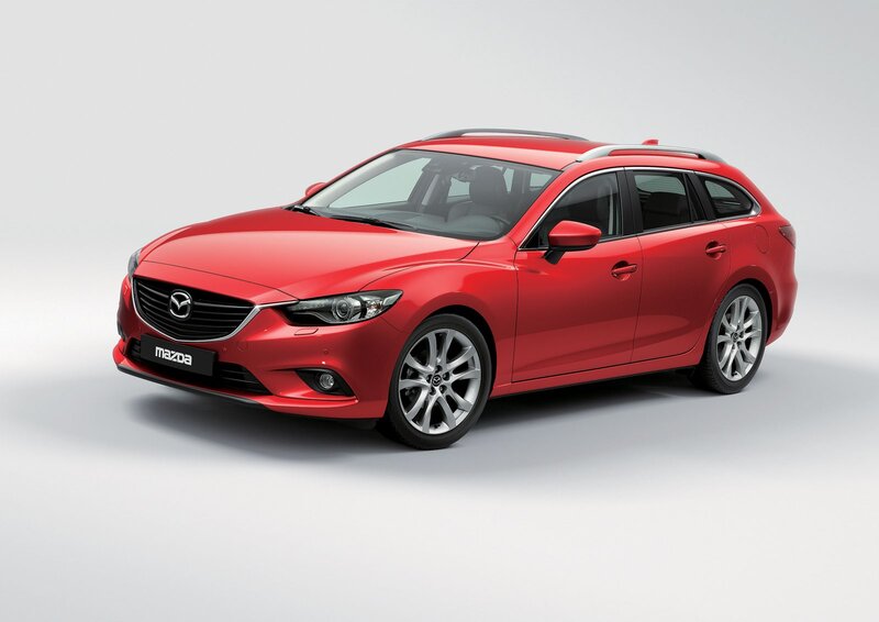 Red Mazda6 Wagon