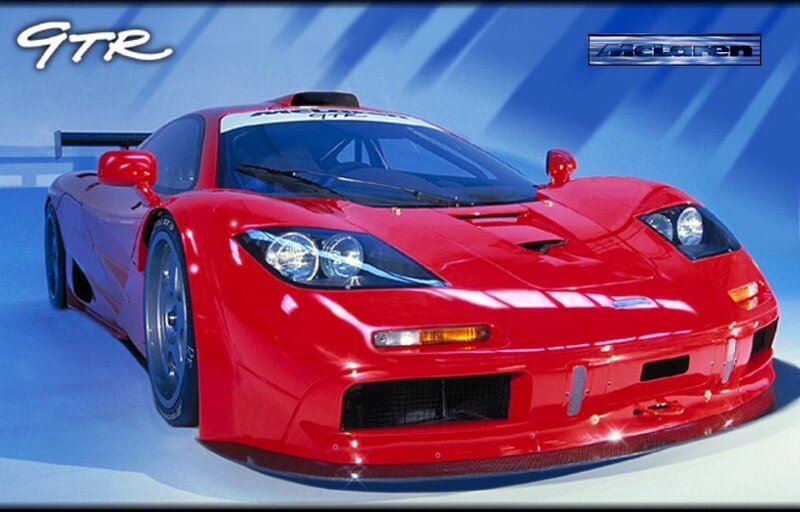 Red McLaren F1 GTR