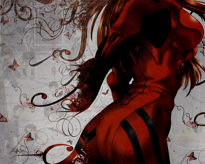 Red Mecha Suit — Dramatic, Digital Art