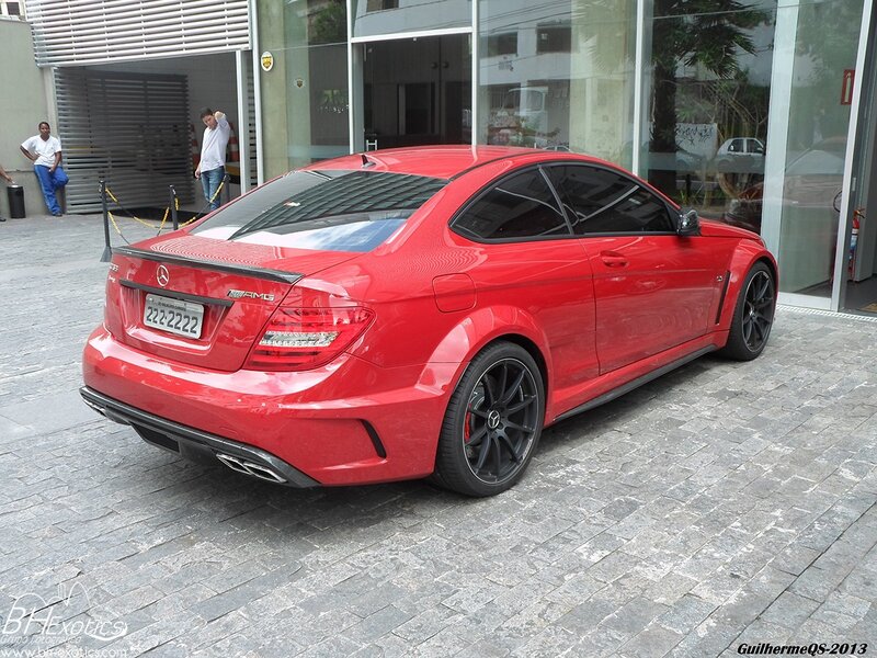 Red Mercedes-amg Coupe — Neutral