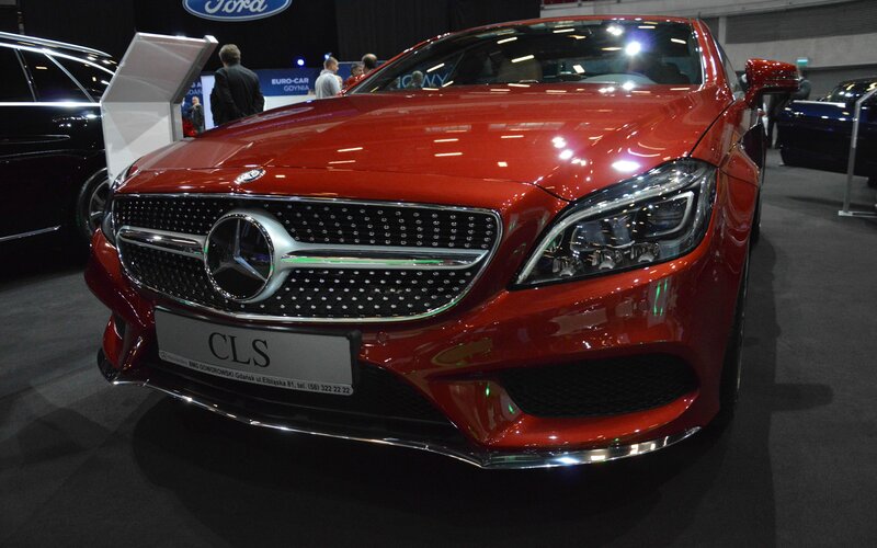 Red Mercedes-benz Cls — Neutral