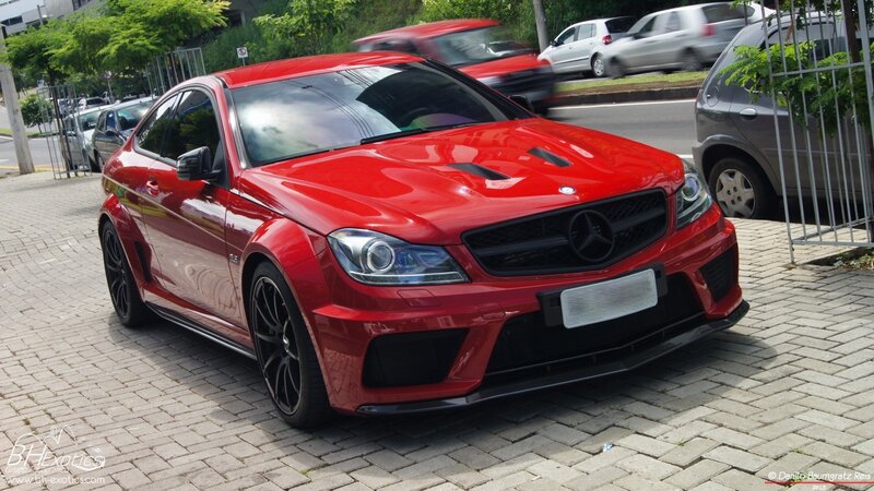 Red Mercedes-benz Coupe — Calm, Afternoon